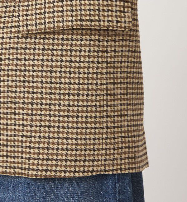UNITED ARROWS green label relaxing「【別注】＜dahl'ia＞チェック ジャケット」|テーラードジャケット|