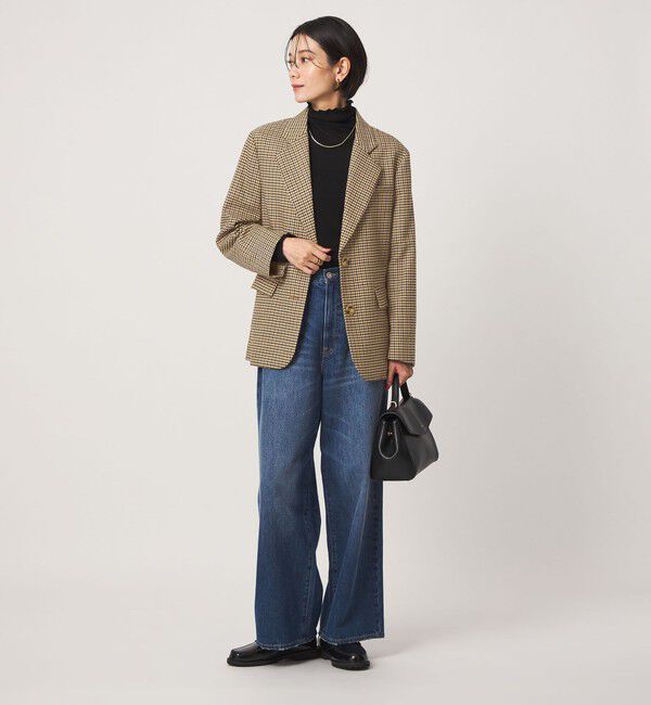 UNITED ARROWS green label relaxing「【別注】＜dahl'ia＞チェック ジャケット」|テーラードジャケット|