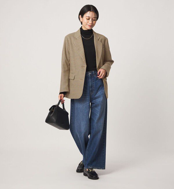 UNITED ARROWS green label relaxing「【別注】＜dahl'ia＞チェック ジャケット」|テーラードジャケット|