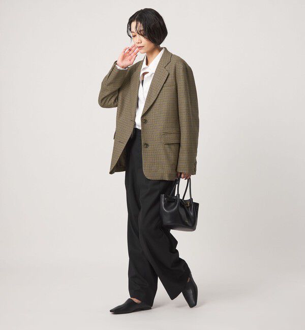 UNITED ARROWS green label relaxing「【別注】＜dahl'ia＞チェック ジャケット」|テーラードジャケット|