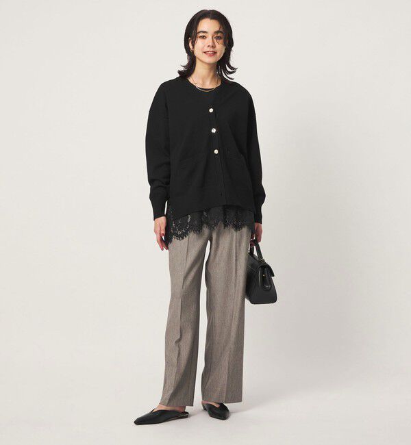 UNITED ARROWS green label relaxing「Vネック ニット カーディガン ウォッシャブル」|カーディガン|