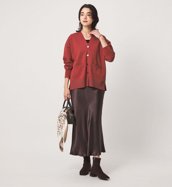 UNITED ARROWS green label relaxing「Vネック ニット カーディガン ウォッシャブル」|カーディガン|