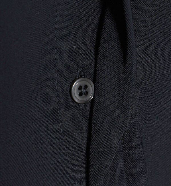 UNITED ARROWS green label relaxing「ツイル ペプラム ブラウス マシンウォッシャブル ストレッチ」|シャツ・ブラウス|