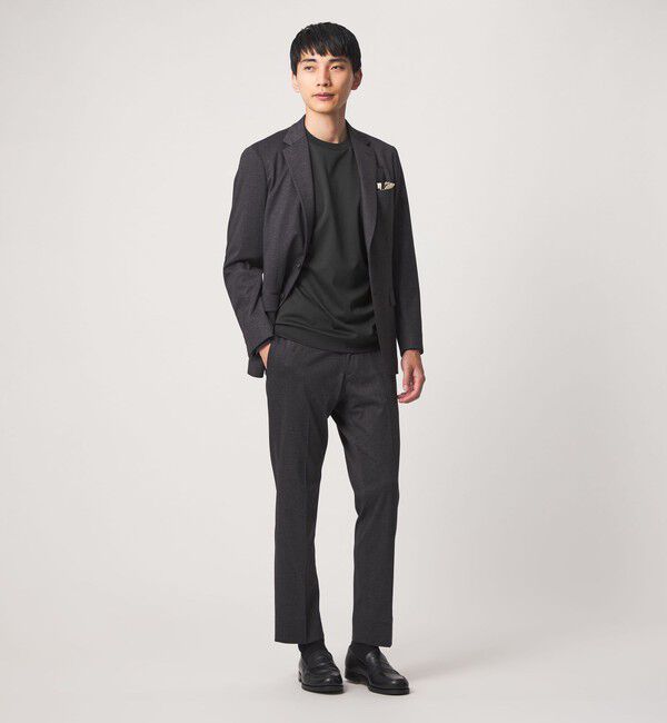 UNITED ARROWS green label relaxing「L/A ポンチ ビズ クルーネック カットソー」|Tシャツ・カットソー|