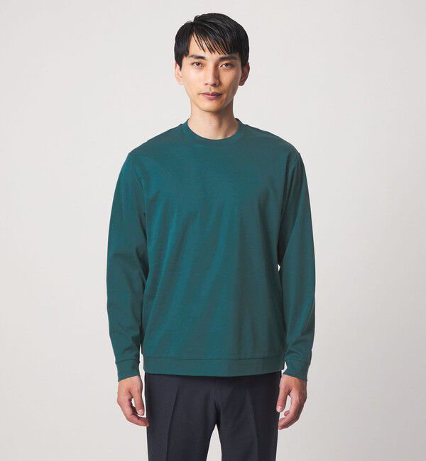 UNITED ARROWS green label relaxing「L/A ポンチ ビズ クルーネック カットソー」|Tシャツ・カットソー|