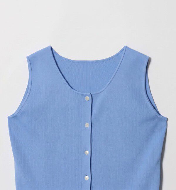 UNITED ARROWS green label relaxing「＜GLR_MINE＞ペプラム 2WAY  ニット ベスト ウォッシャブル」|ベスト・ジレ|