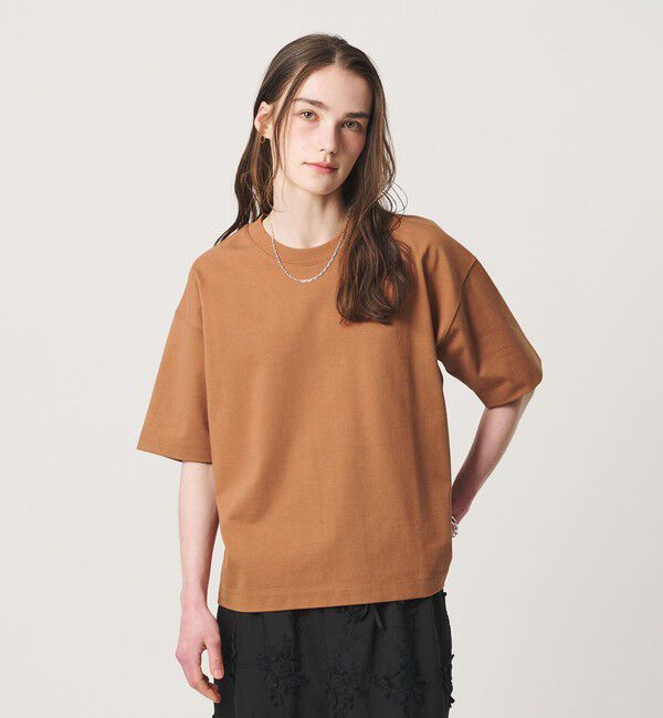 BEAUTY&YOUTH UNITED ARROWS「【WEB限定】ヘビーウエイト バレル クロップド Tシャツ」|Tシャツ・カットソー|