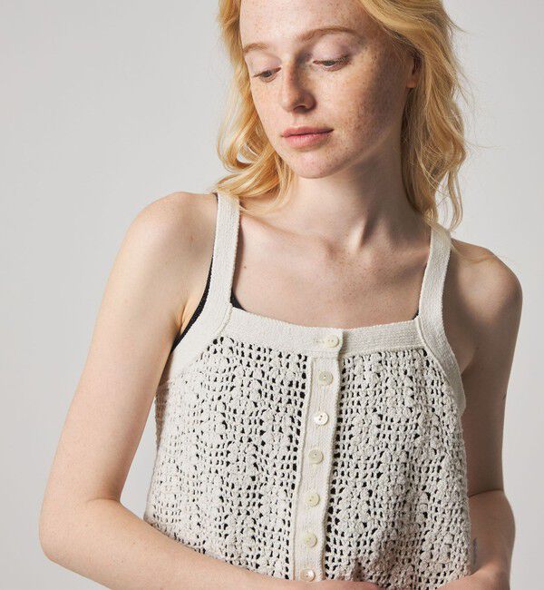 STEVEN ALAN「＜Steven Alan＞ハンド ニット キャミソール」|ニット・セーター|