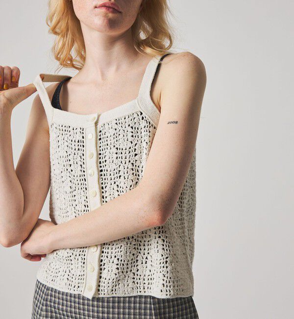 STEVEN ALAN「＜Steven Alan＞ハンド ニット キャミソール」|ニット・セーター|