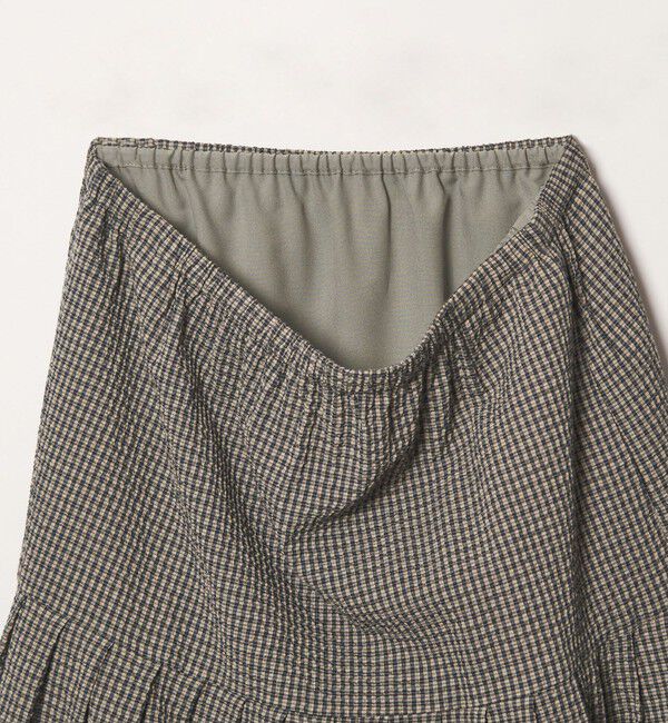 STEVEN ALAN「＜Steven Alan＞コットン サッカー タック ロング スカート」|スカート|