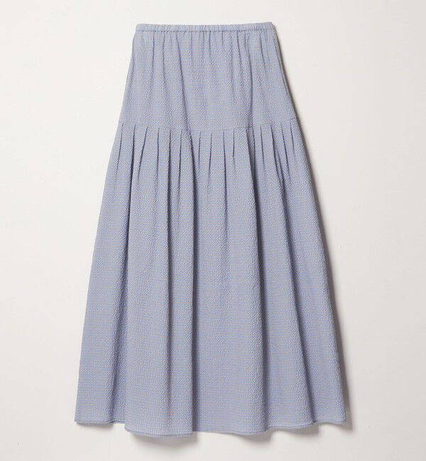 STEVEN ALAN「＜Steven Alan＞コットン サッカー タック ロング スカート」|スカート|