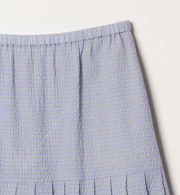 STEVEN ALAN「＜Steven Alan＞コットン サッカー タック ロング スカート」|スカート|