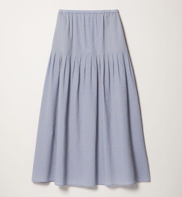 STEVEN ALAN「＜Steven Alan＞コットン サッカー タック ロング スカート」|スカート|