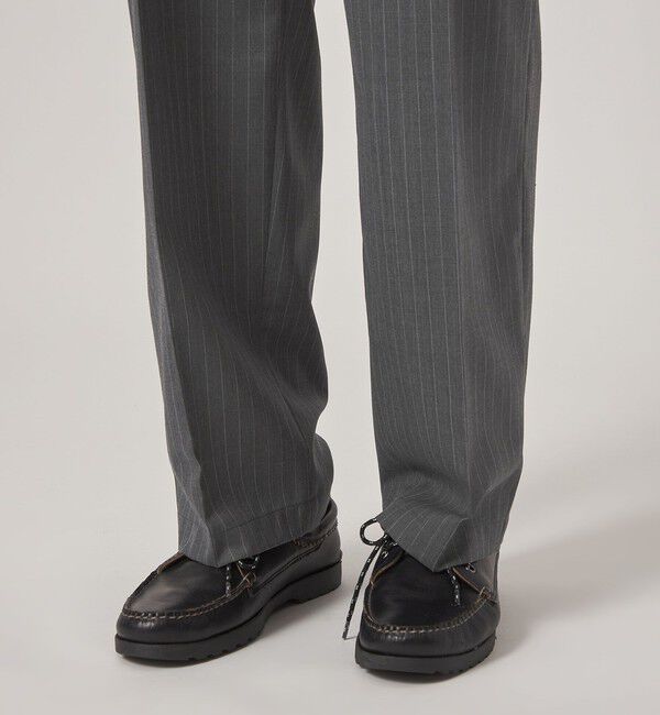 STEVEN ALAN「＜Steven Alan＞ TW ストライプ イン ツープリーツ ドレス トラウザーズ II」|スラックス|
