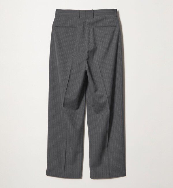 STEVEN ALAN「＜Steven Alan＞ TW ストライプ イン ツープリーツ ドレス トラウザーズ II」|スラックス|