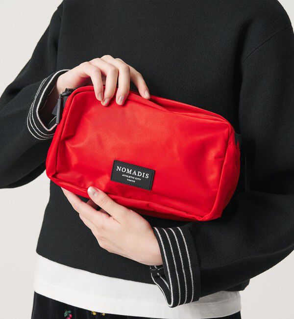 BEAUTY&YOUTH UNITED ARROWS「【WEB限定】＜NOMADIS＞マディソン ポーチ/Lサイズ」|ポーチ|RED