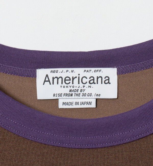 BEAUTY&YOUTH UNITED ARROWS「＜Americana＞ナンバリング リンガーTシャツ」|Tシャツ・カットソー|
