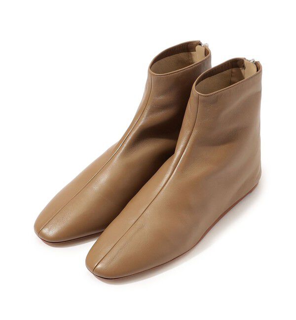 TOMORROWLAND GOODS「LE MONDE BERYL LUNA BOOT LESTHER ショートブーツ」|ショートブーツ|
