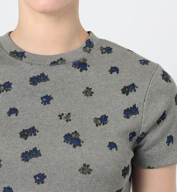 Edition「コットンモダールフライス フラワープリント Tシャツ」|Tシャツ・カットソー|