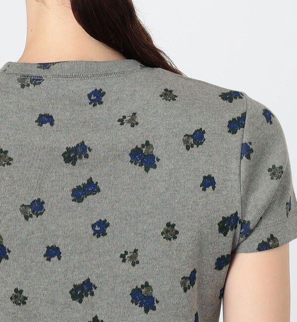 Edition「コットンモダールフライス フラワープリント Tシャツ」|Tシャツ・カットソー|