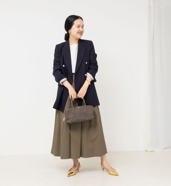 NOLLEY'S sophi「《防シワ/セットアップ対応》ウォッシャブルオックスダブルジャケット」|テーラードジャケット|