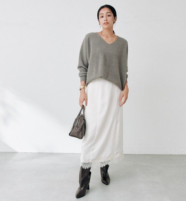  「【2WAY】ワイドレザーボストン」|ボストンバッグ|