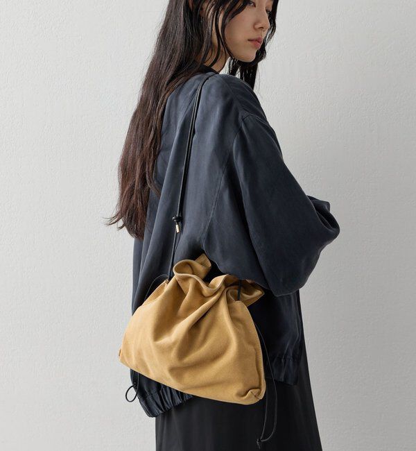  「【Anita Bilardi】スエードクラッチバッグ」|クラッチバッグ|
