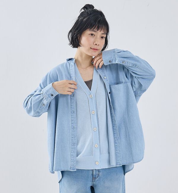 collex「ライトオンスデニムシャツ」|シャツ・ブラウス|