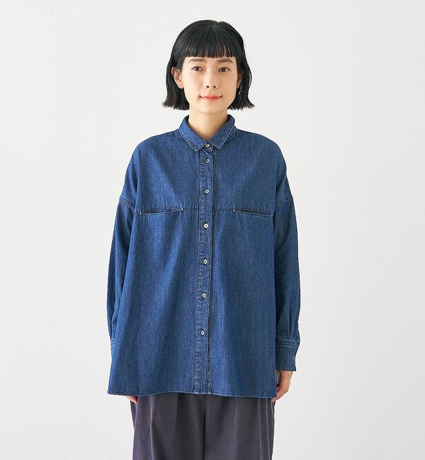 collex「ライトオンスデニムシャツ」|シャツ・ブラウス|