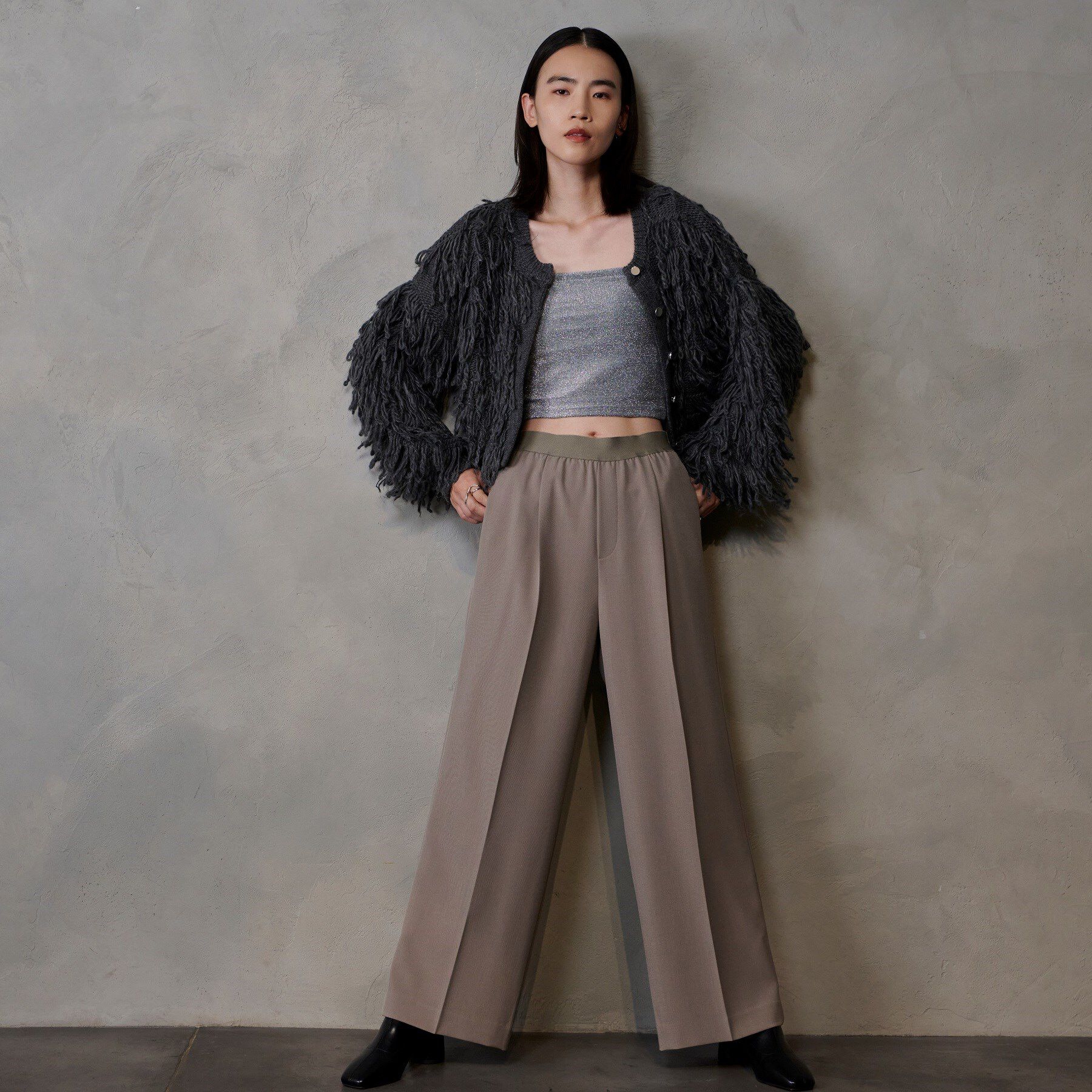 GALLEST「Comfy SET UP｜イージーストレートワイドパンツ【セットアップ対応／通勤/カセット服】」|その他|