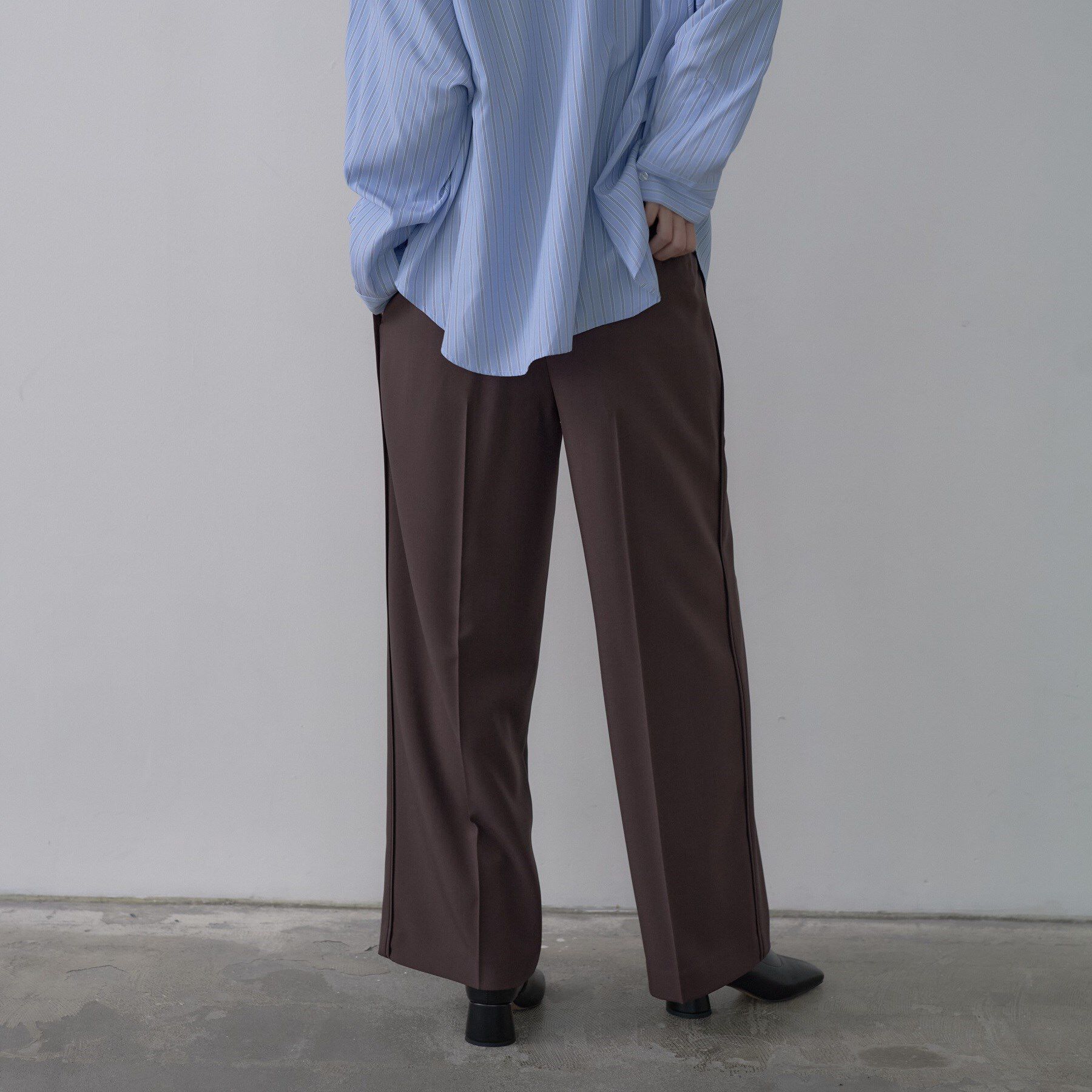 GALLEST「Comfy SET UP｜イージーストレートワイドパンツ【セットアップ対応／通勤/カセット服】」|その他|