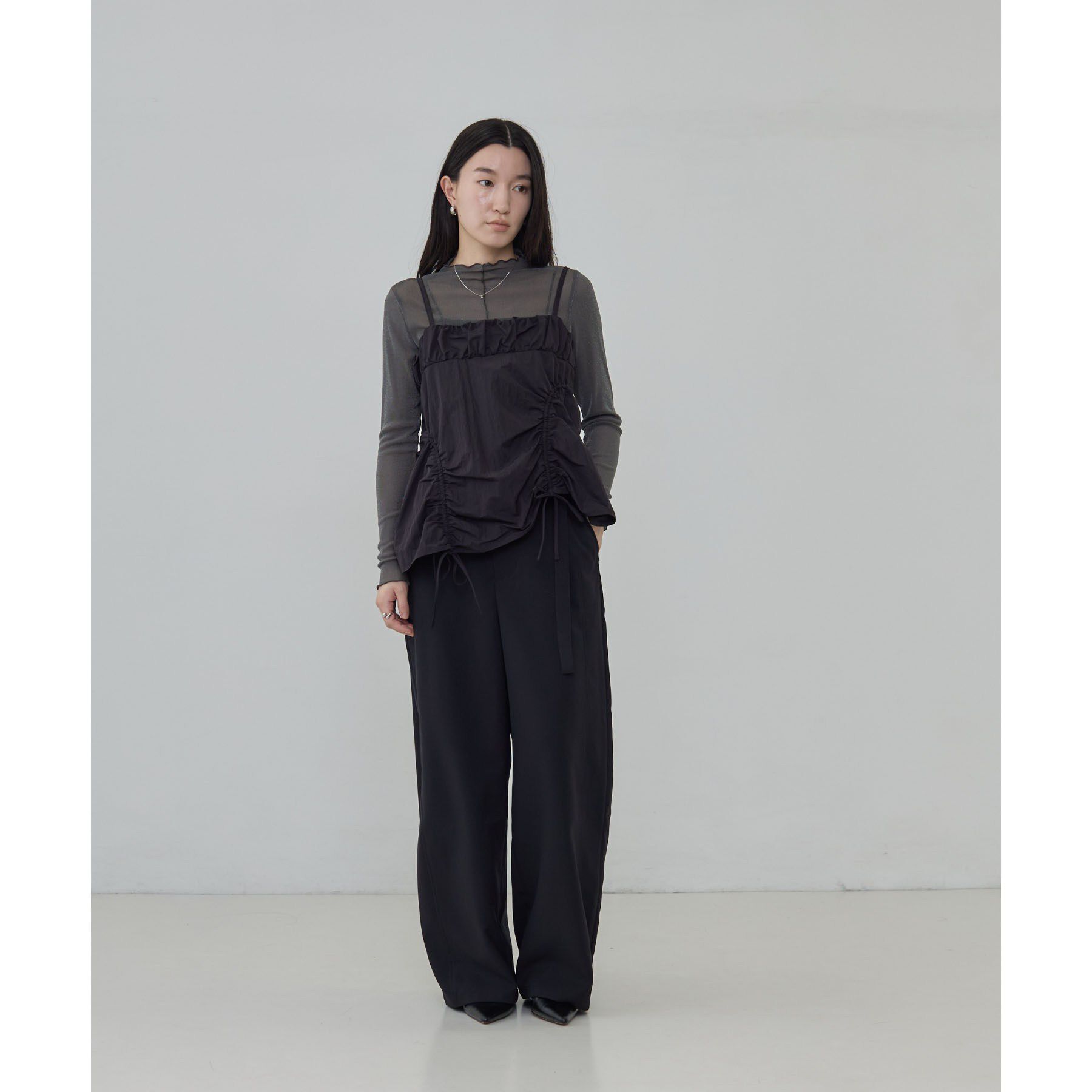 GALLEST「シアーラメハイネックカットソー」|Tシャツ・カットソー|