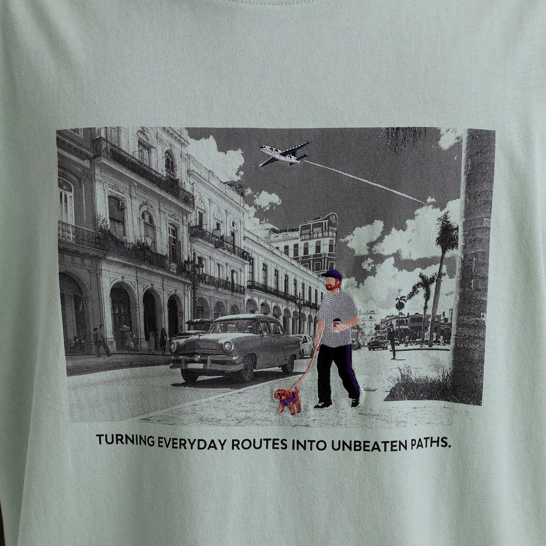 tk.TAKEO KIKUCHI「フォト＆刺繍Tシャツ」|Tシャツ・カットソー|
