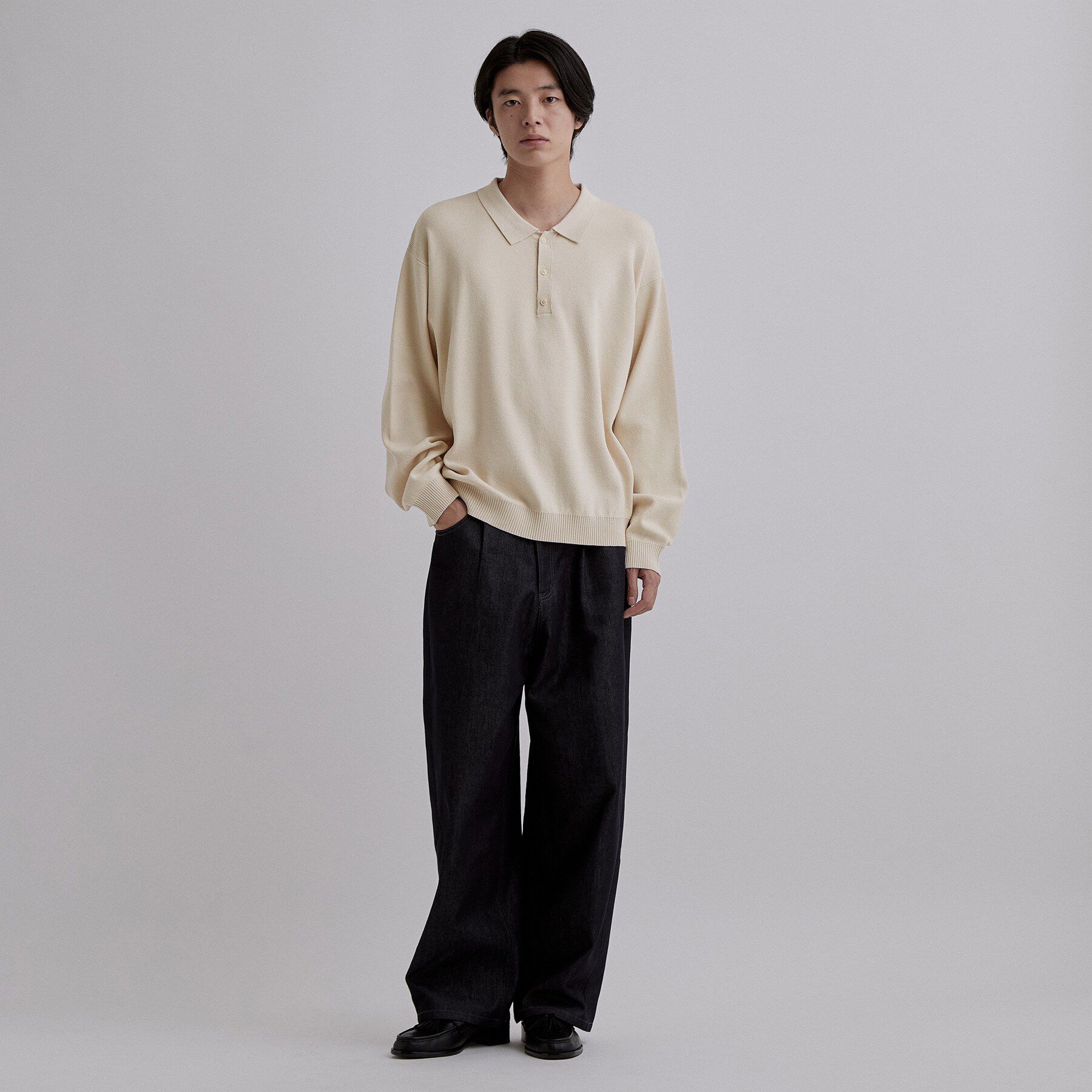 tk.TAKEO KIKUCHI「CARE FREE KNITポロシャツ」|ニット・セーター|