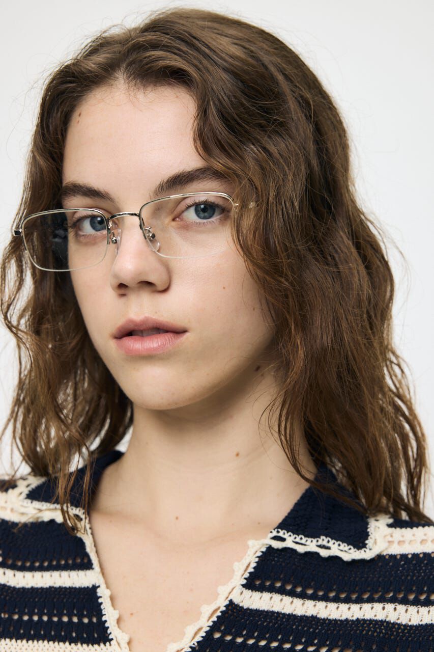MOUSSY「READING SQUARE アイウェアー」|メガネ|SLV