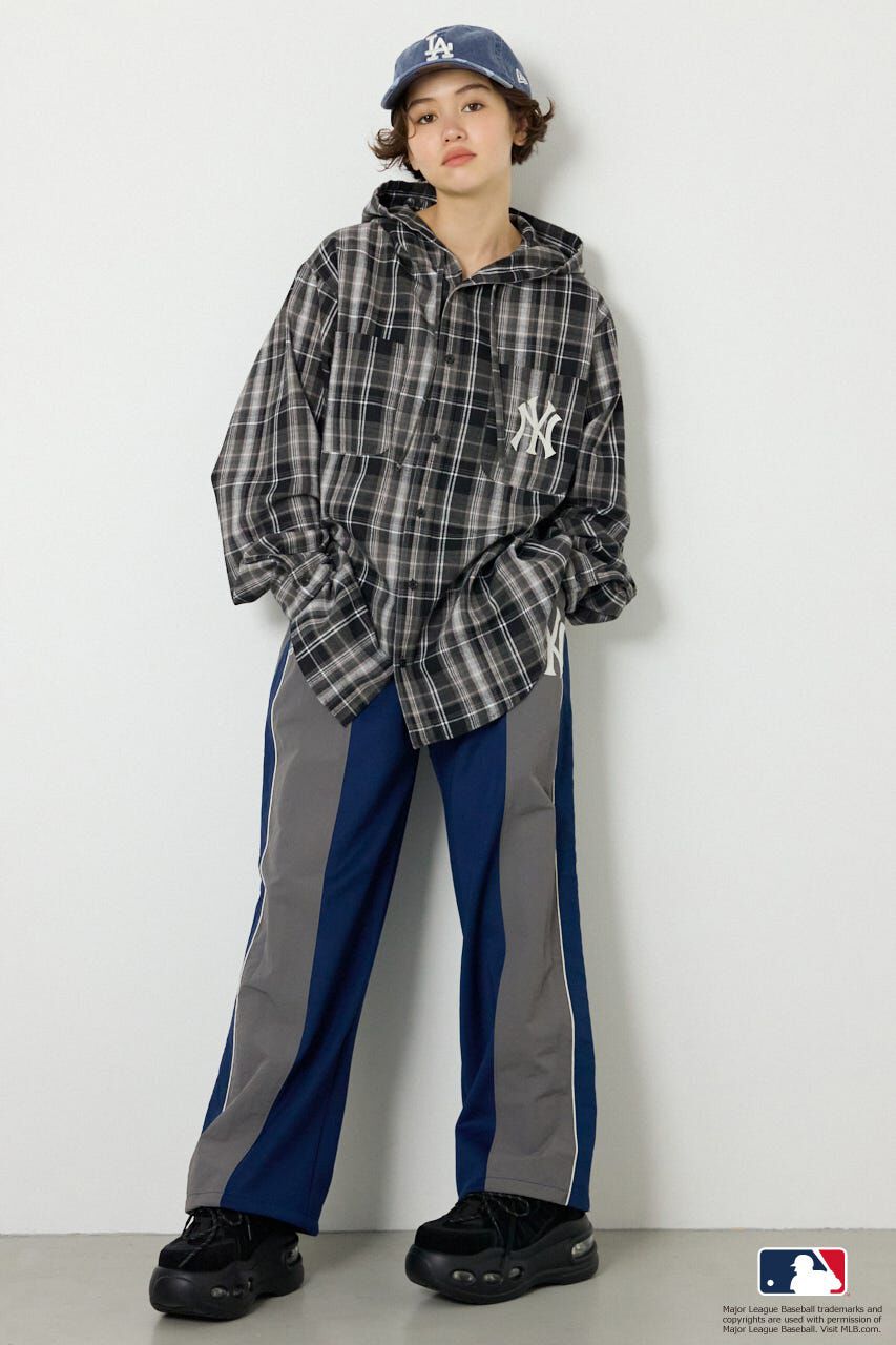 RODEO CROWNS「(MLB)フードチェックシャツ」|シャツ・ブラウス|
