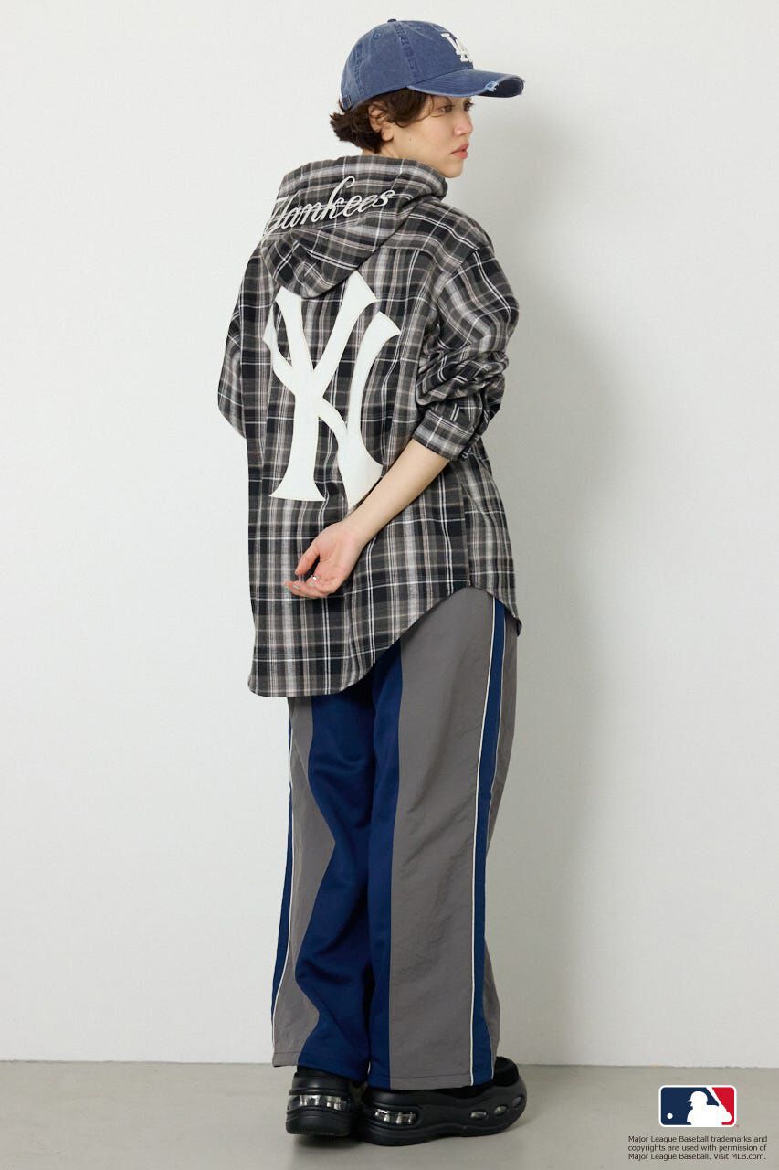 RODEO CROWNS「(MLB)フードチェックシャツ」|シャツ・ブラウス|