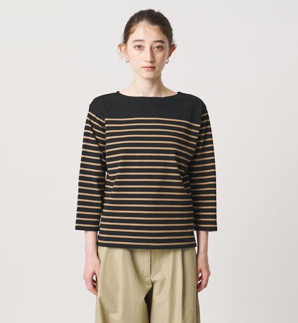 UNITED ARROWS「【別注】＜TICCA＞ボーダー バック レースアップ カットソー ‐united LOVE project 2026」|Tシャツ・カットソー|
