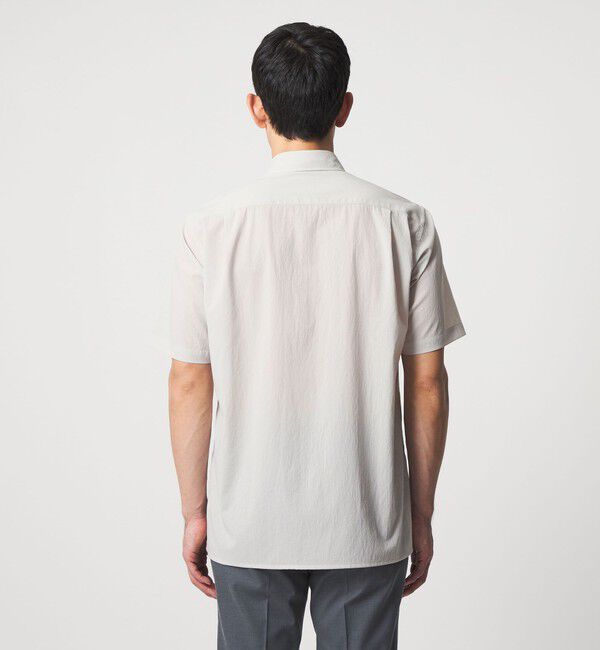 UNITED ARROWS「ショートスリーブ レギュラーカーラーシャツ UA COZY ヨコストレッチ 撥水」|シャツ・ブラウス|