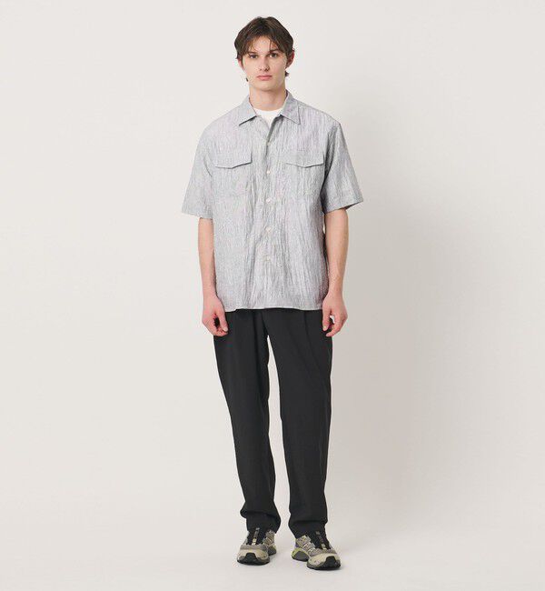 UNITED ARROWS「リンクル リラックス ショートスリーブシャツ」|シャツ・ブラウス|