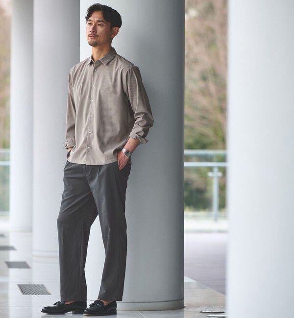 UNITED ARROWS green label relaxing「【WEB限定】JUST fit エアリーカルゼ 1P イージーパンツ-2WAYストレッチ・吸水速乾-」|その他|