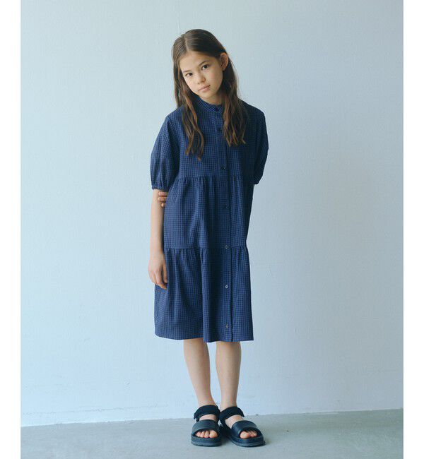 UNITED ARROWS green label relaxing「パフィー フラット サンダル / キッズ 17cm-23cm」|スニーカー|