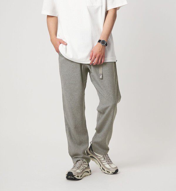 UNITED ARROWS green label relaxing「【別注】＜Gramicci＞ ポリエステル トロ ナロー テーパード イージーパンツ」|その他|MD.GRAY