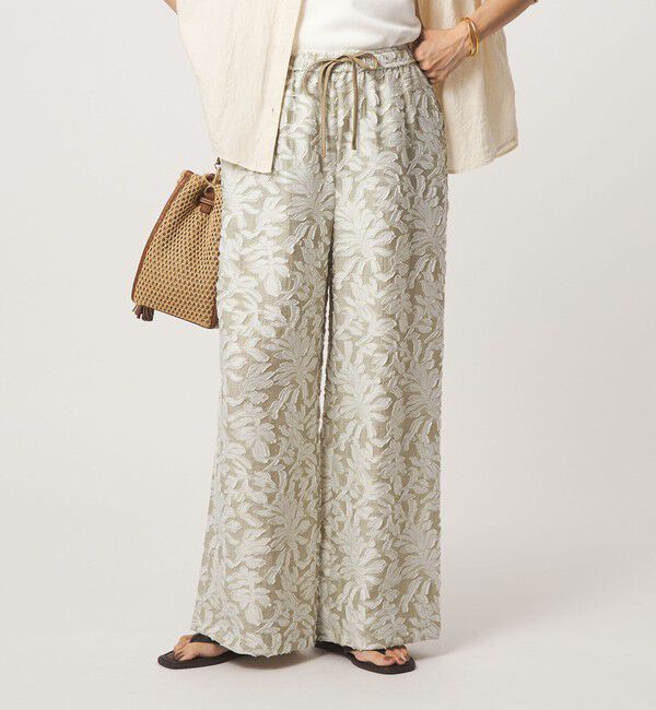 UNITED ARROWS green label relaxing「ジャガード パンツ」|その他|NATURAL