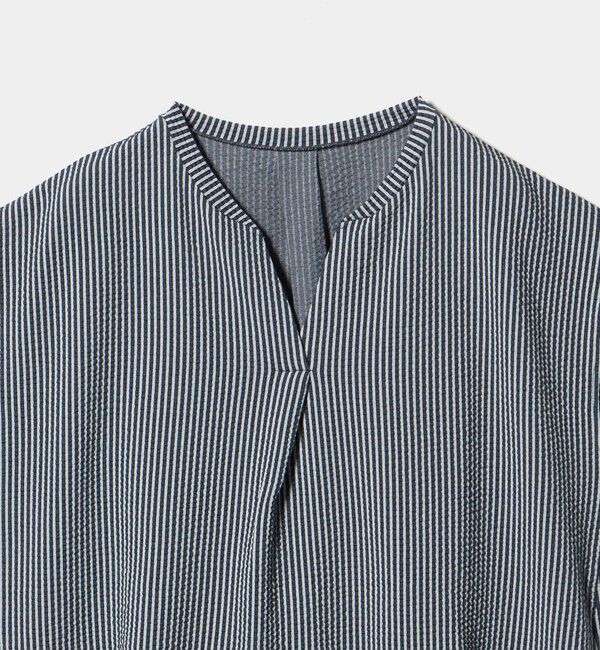 UNITED ARROWS green label relaxing「サッカー タック フレンチスリーブ カットソー UVカット」|Tシャツ・カットソー|