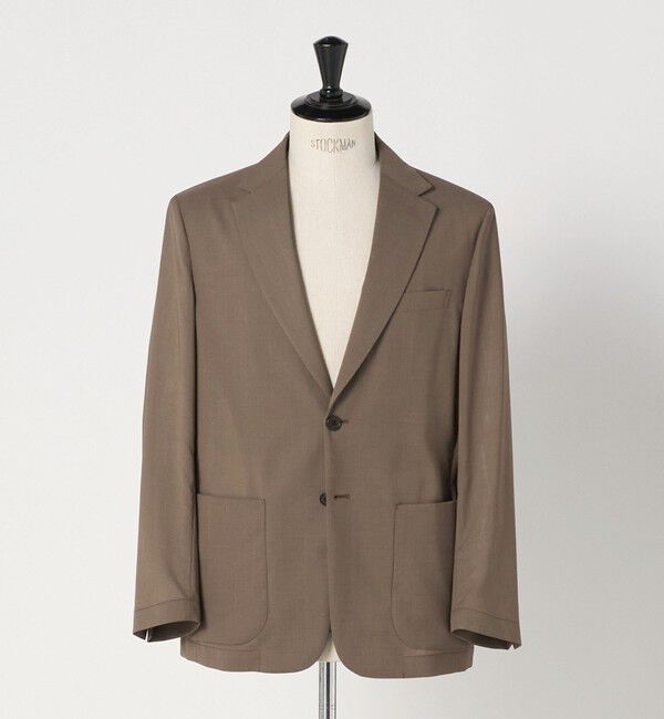 UNITED ARROWS green label relaxing「A+ air TWトロピカル 無地 2B リラックス 2P セットアップ ジャケット -ウォッシャブル・通気性-」|テーラードジャケット|