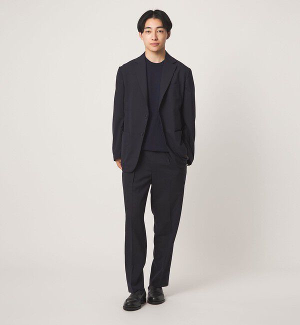UNITED ARROWS green label relaxing「A+ air TWトロピカル 無地 2B リラックス 2P セットアップ ジャケット -ウォッシャブル・通気性-」|テーラードジャケット|