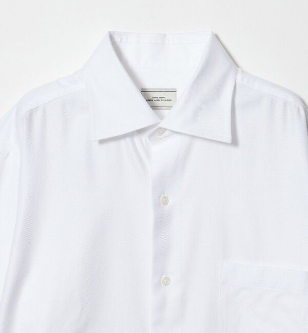UNITED ARROWS green label relaxing「コットン フレンチツイル ワイドカラー ドレスシャツ -形態安定-」|シャツ・ブラウス|