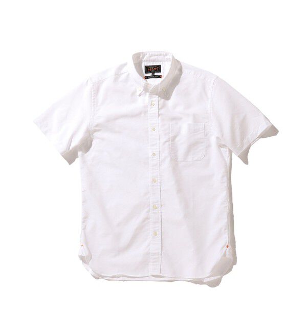 BEAMS「BEAMS PLUS / COOLMAX（R） ショートスリーブ ボタンダウン シャツ」|シャツ・ブラウス|WHITE