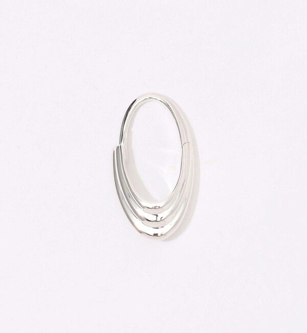 TOMORROWLAND GOODS「Otiumberg. Roscida Ridged Hoops ピアス」|ピアス|